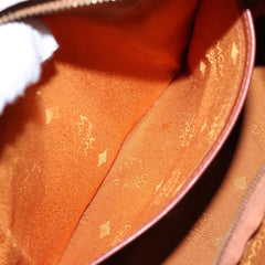 MCM Visetos logogramme Handbag Canvas and Leather