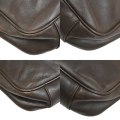 Gucci Vintage Bamboo Shoulder Bag Leather