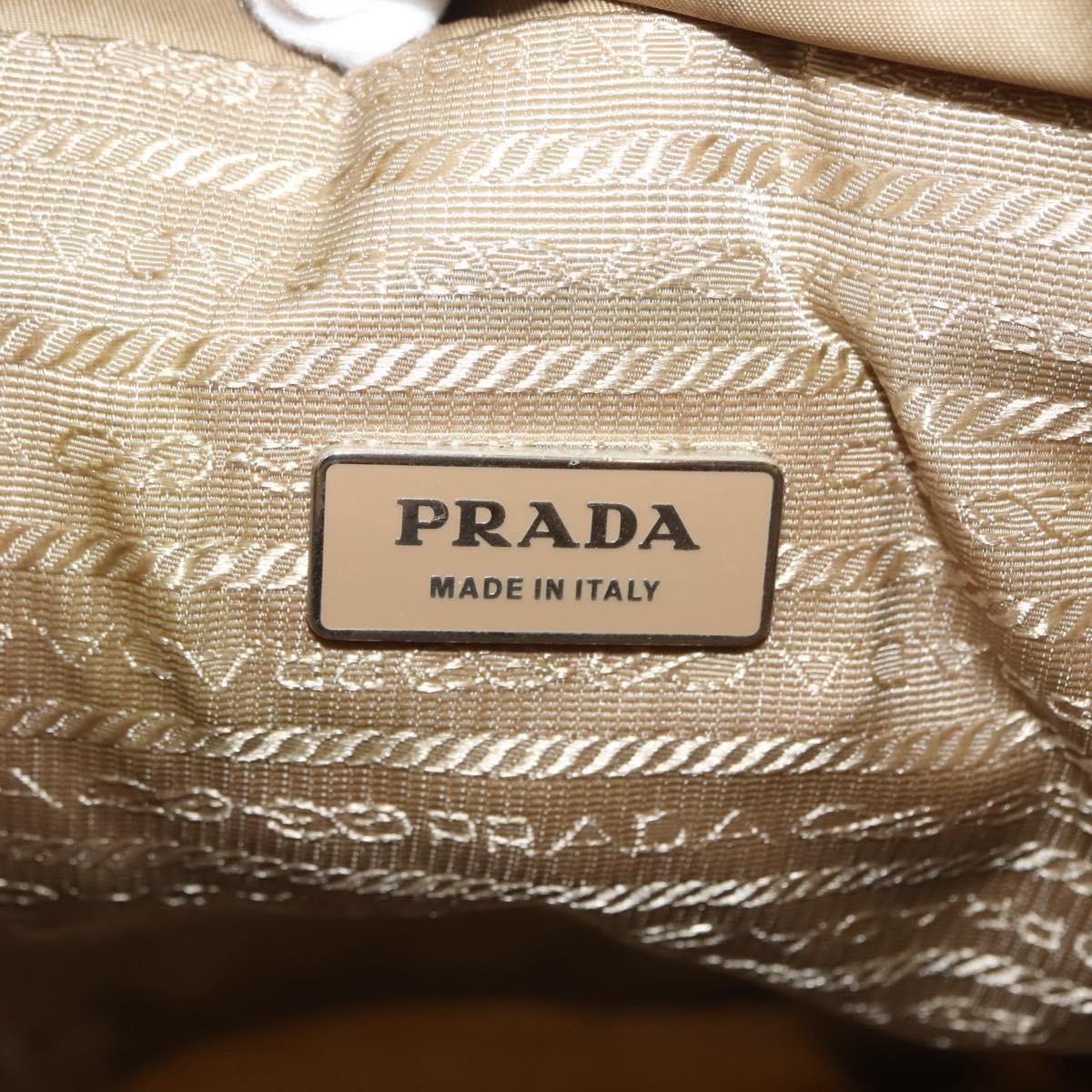 Prada Double Pocket Buckle Backpack Tessuto