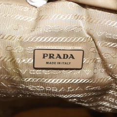 Prada Double Pocket Buckle Backpack Tessuto