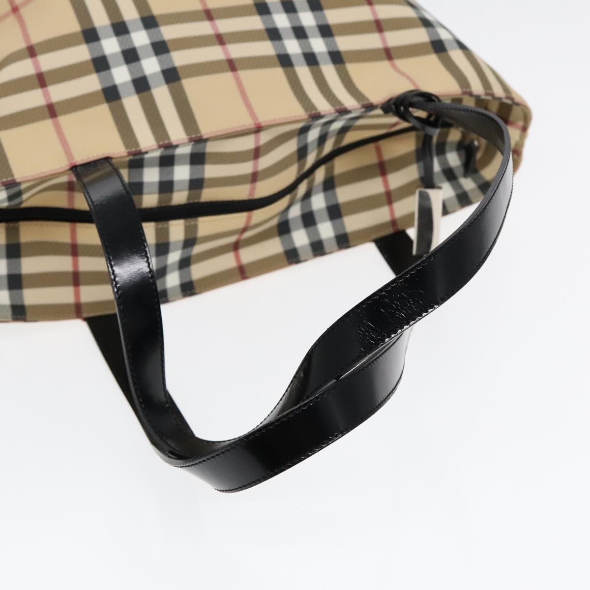 Burberry Nova Check Tote canvas check pattern