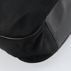 Gucci Vintage Bamboo Handle Open Hobo Nylon