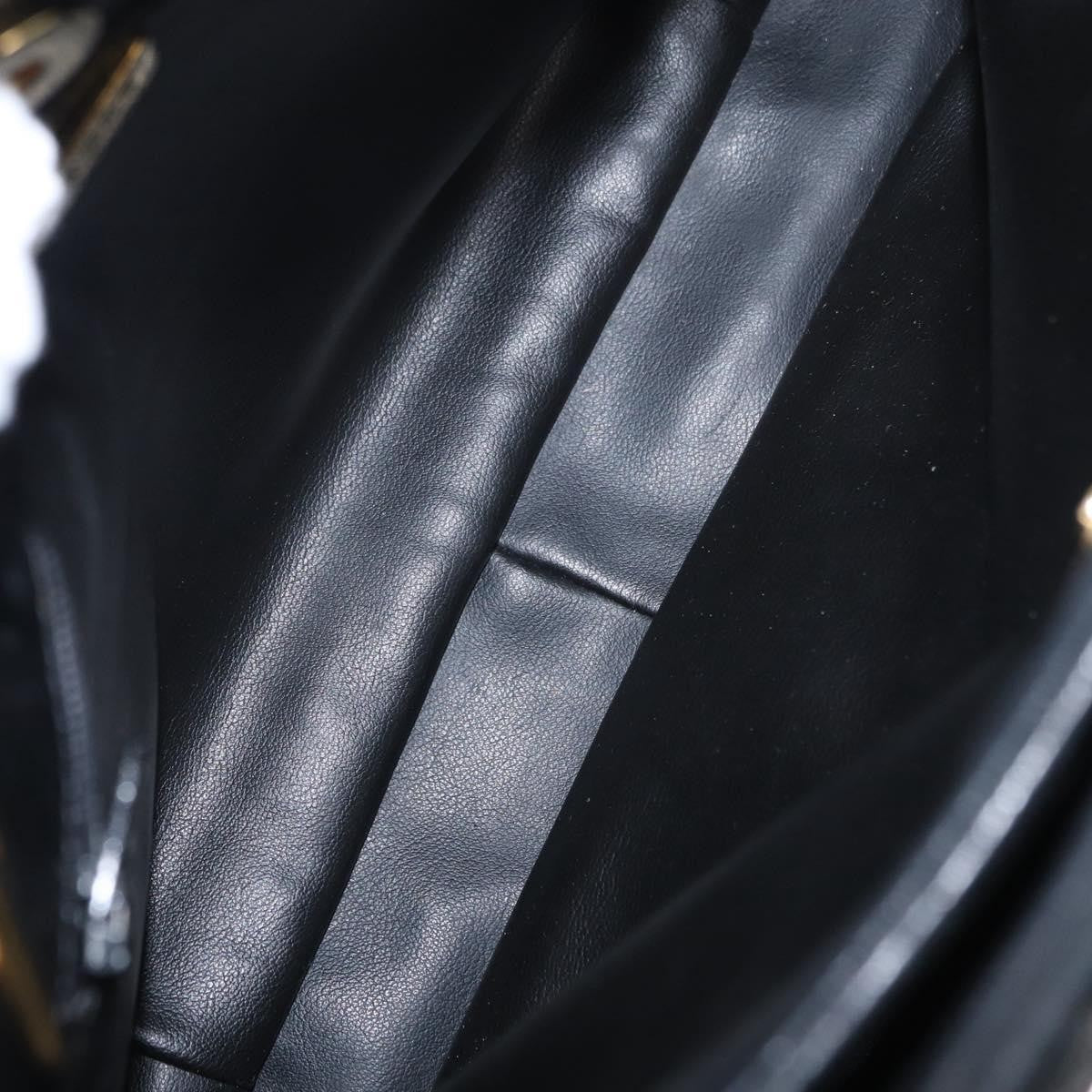 Bally Vintage Chain Shoulder Bag Quilted Leather