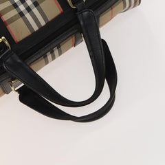 Burberry Nova check boston bag Canvas