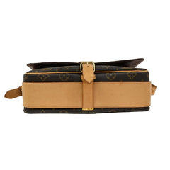 Louis Vuitton Cartouchiere Handbag Monogram Canvas