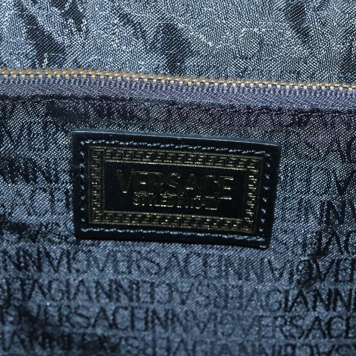 Versace Vanity Hand Bag Leather