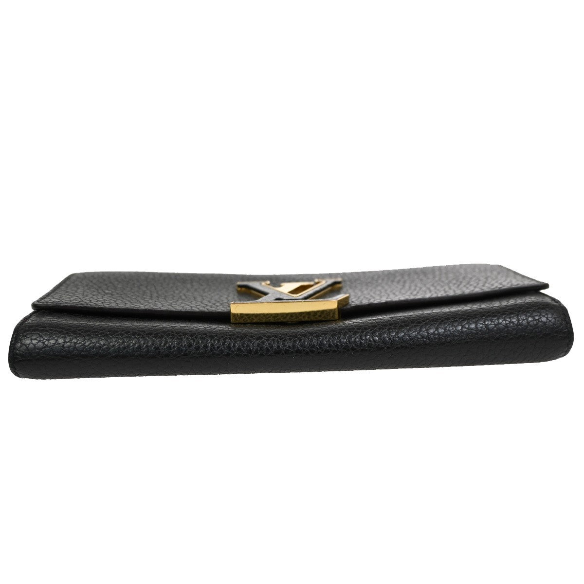 Louis Vuitton Capucines Long Wallet Leather