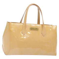 Louis Vuitton Wilshire Handbag Monogram Vernis