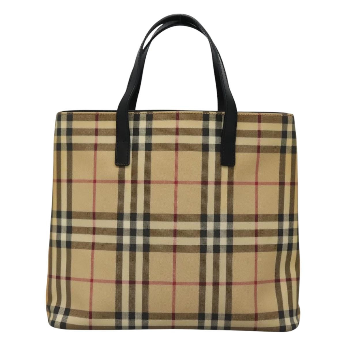 Burberry Nova Check Tote canvas check pattern