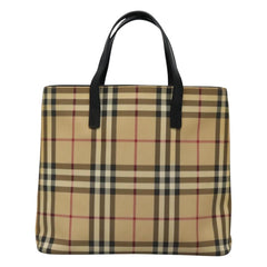 Burberry Nova Check Tote canvas check pattern