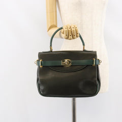 Bally Vintage Handbag Leather