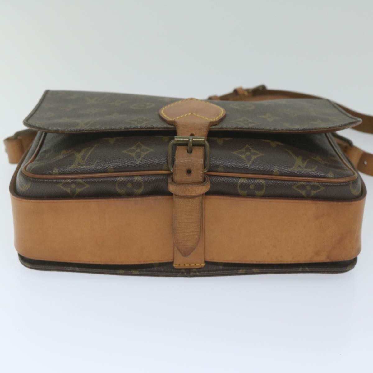 Louis Vuitton Cartouchiere Handbag Monogram Canvas