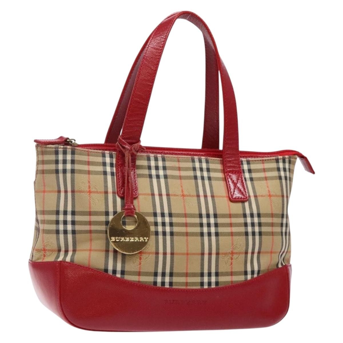 Burberry Nova Check Handbag Nova Check Canvas