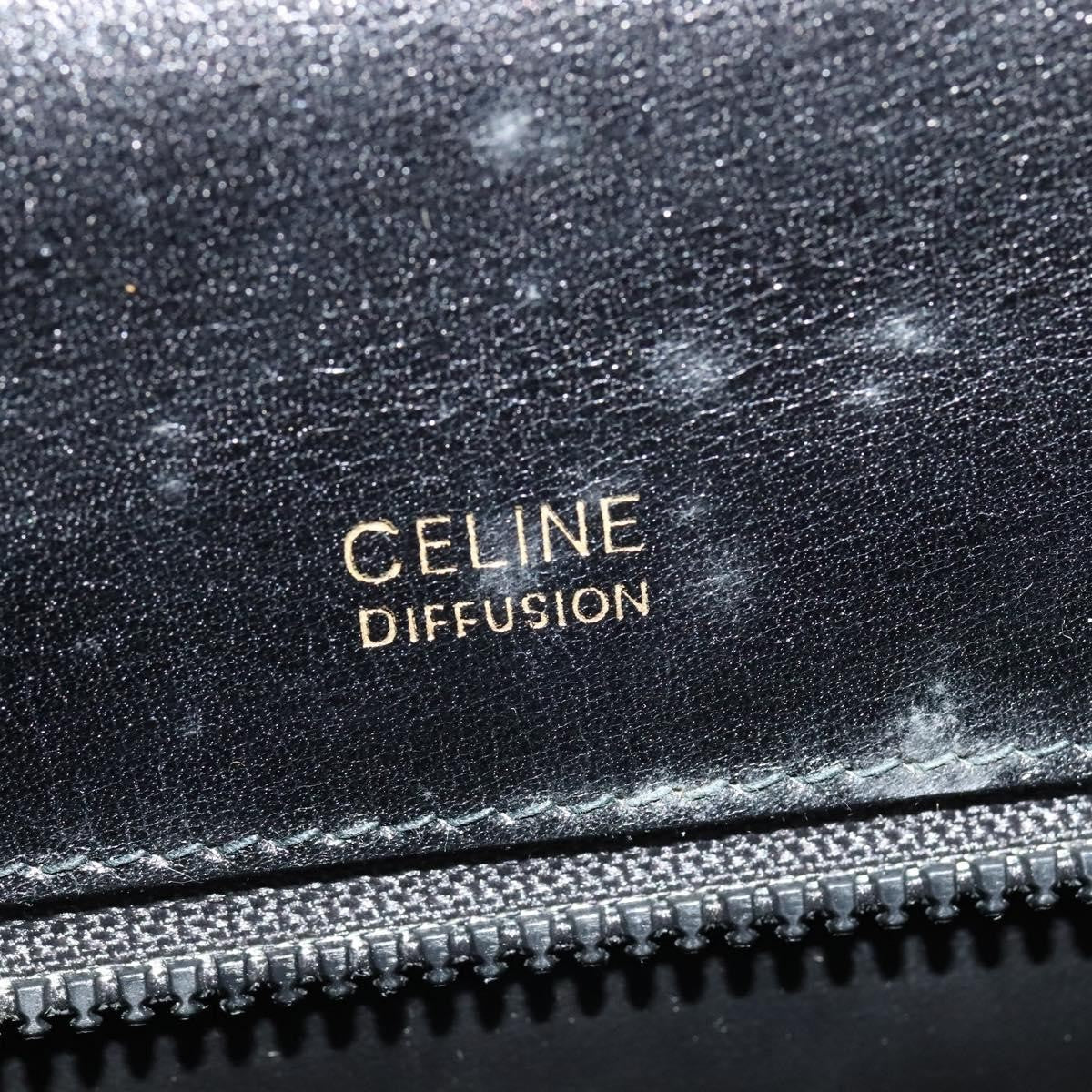 Celine Vintage Flap Shoulder Bag Leather