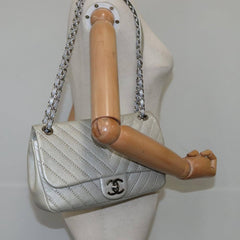 Chanel Vintage Classic Single Flap Bag Stitched Calfskin