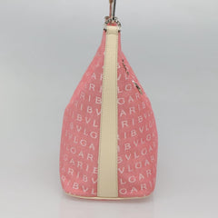 Bvlgari B.Zero1 Logomania Bag Canvas with Leather