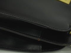 Celine Gancini Handbag Leather