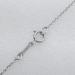 Tiffany & Co. Elsa Peretti Open Heart Pendant Necklace silver