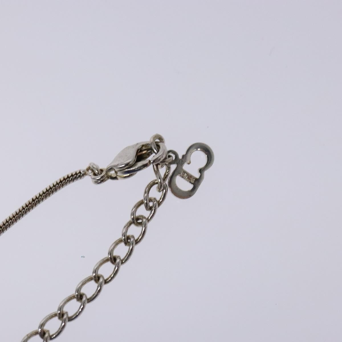 Christian Dior CD Logo necklace Metal