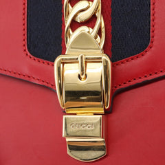 Gucci Sylvie Shoulder Bag Leather