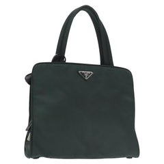Prada Vintage Zip Handbag Tessuto