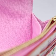 Louis Vuitton Vintage Sarah Wallet Monogram Canvas Multicolor