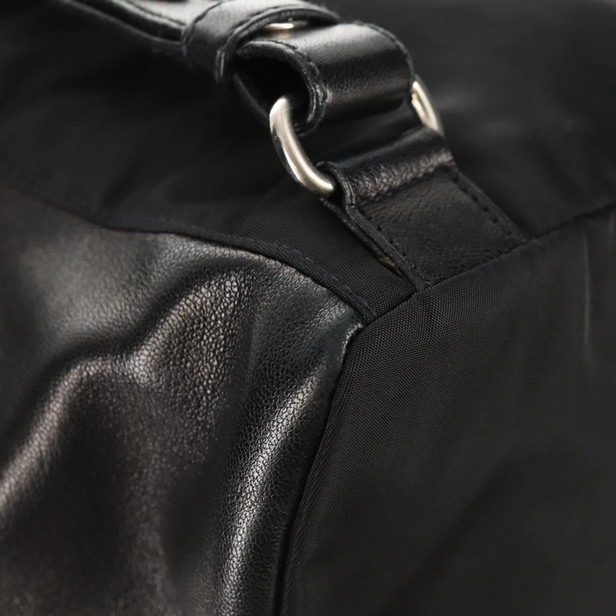 Prada Buckle Backpack Quilted Tessuto