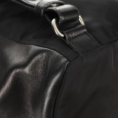 Prada Buckle Backpack Quilted Tessuto