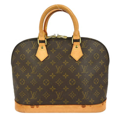 Louis Vuitton Alma Handbag Monogram Canvas
