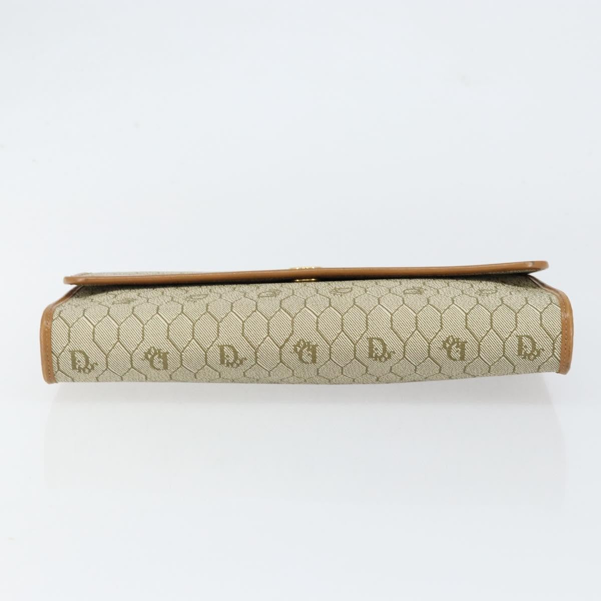 Christian Dior Vintage Honeycomb chain Canvas