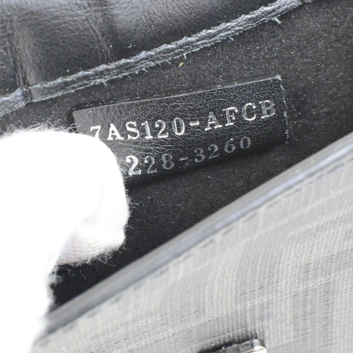 Fendi Baguette Phone Holder Canvas