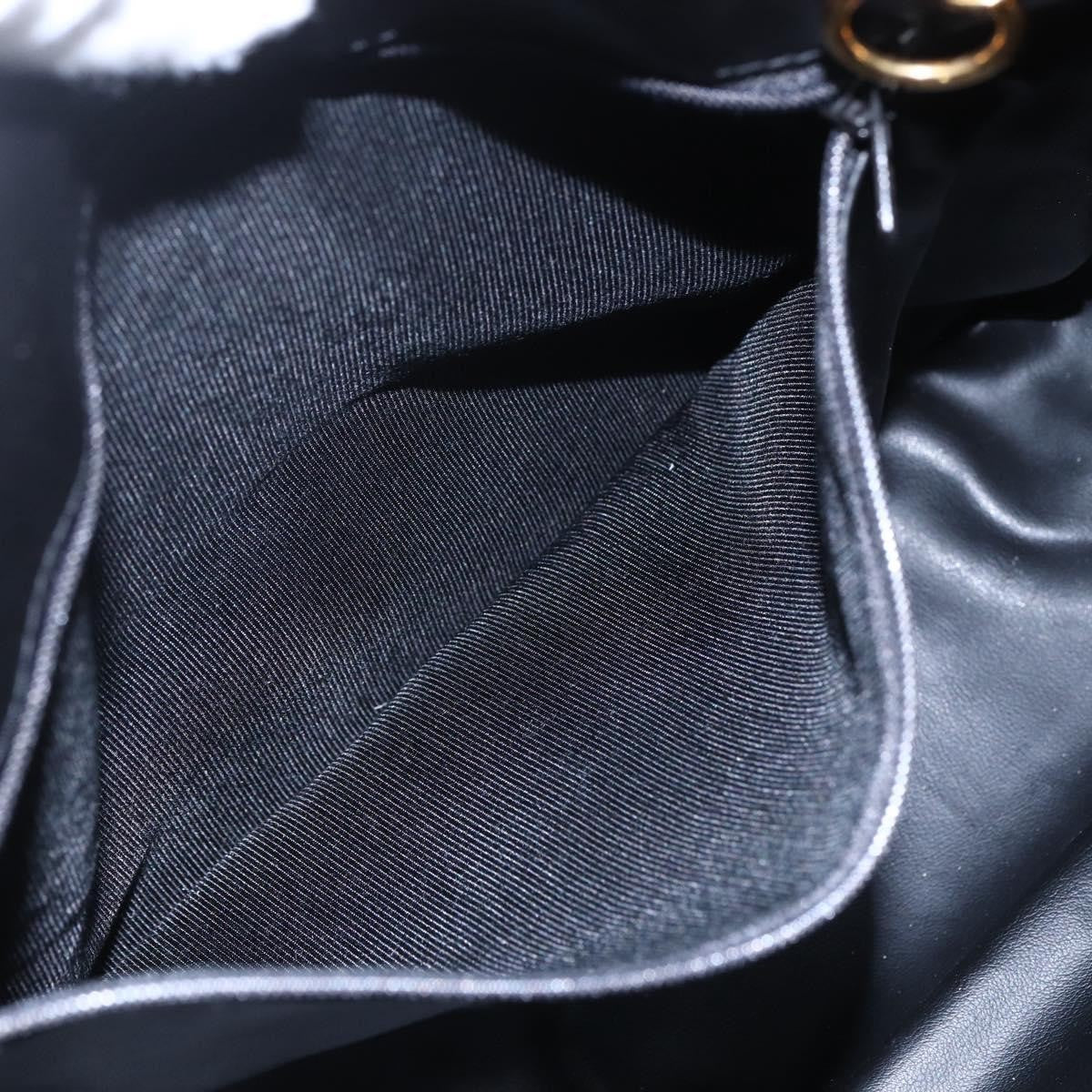 Bally Vintage Chain Shoulder Bag Quilted Leather