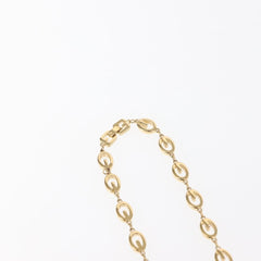 Givenchy Rounded G Link Choker Necklace Metal