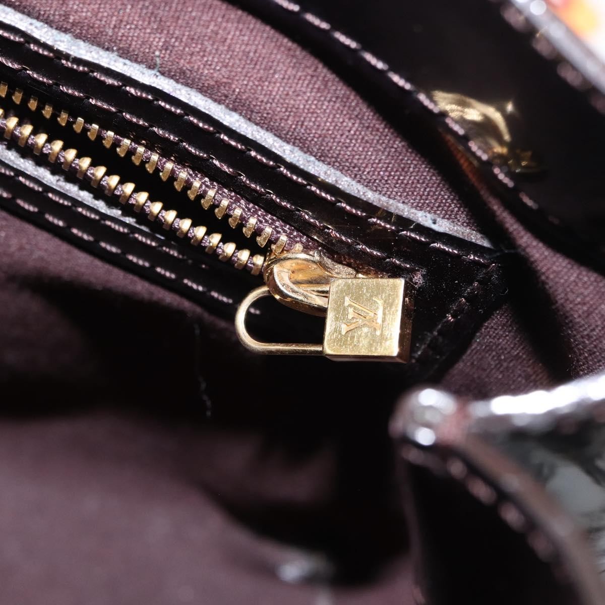 Louis Vuitton Wilshire Handbag Monogram Vernis