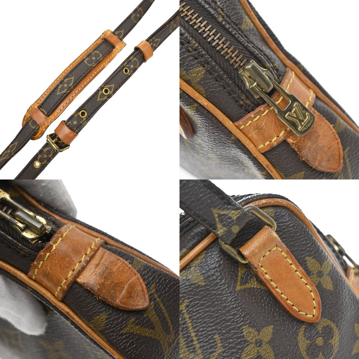 Louis Vuitton Pochette Marly Bandouliere Bag Monogram Canvas