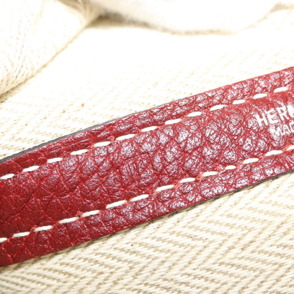 Hermes Garden Party Tote Leather