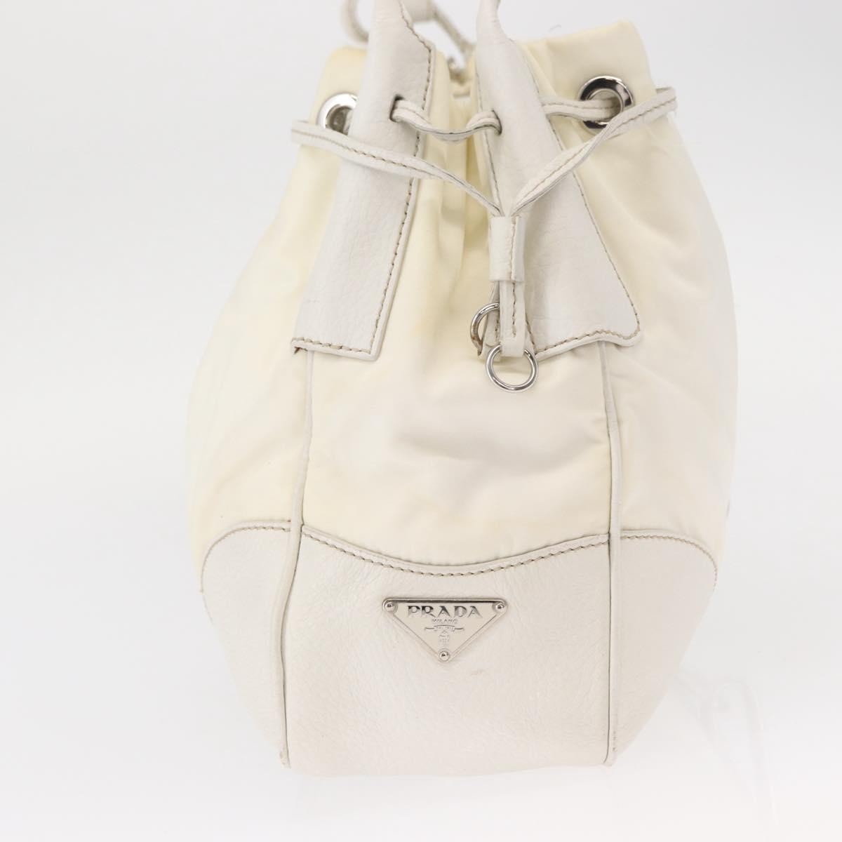 Prada Re-Edition 2002 Moon Handle Bag Re-Nylon and Leather