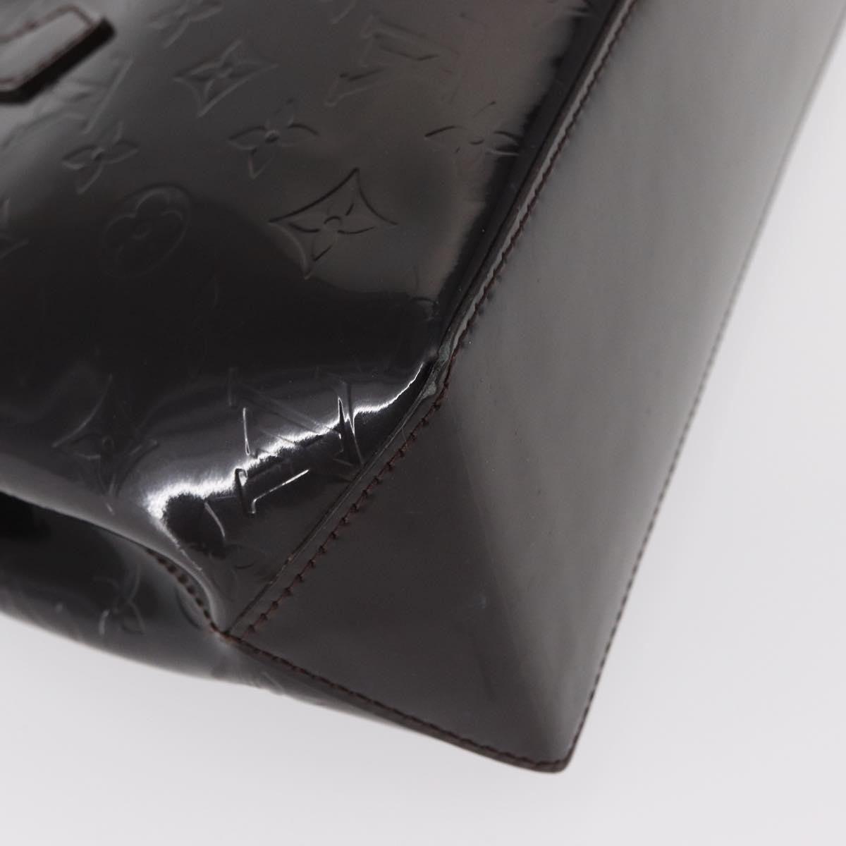 Louis Vuitton Wilshire Handbag Monogram Vernis