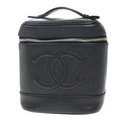 Chanel Vintage Timeless Cosmetic Case Caviar