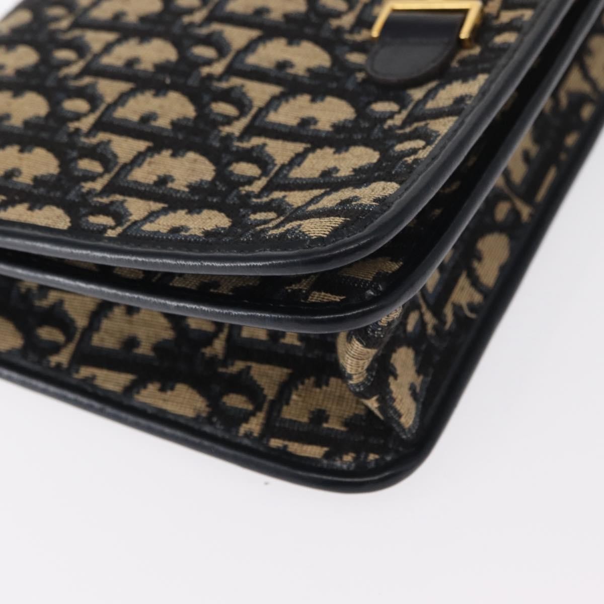 Christian Dior Vintage CD trotter Shoulder bag Canvas