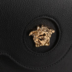 Versace La Medusa Top Handle Bag Leather