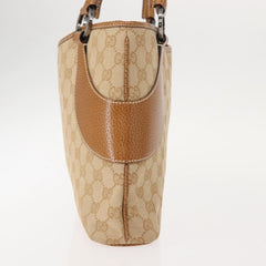 Gucci Vintage Ring Tote GG Canvas with Leather