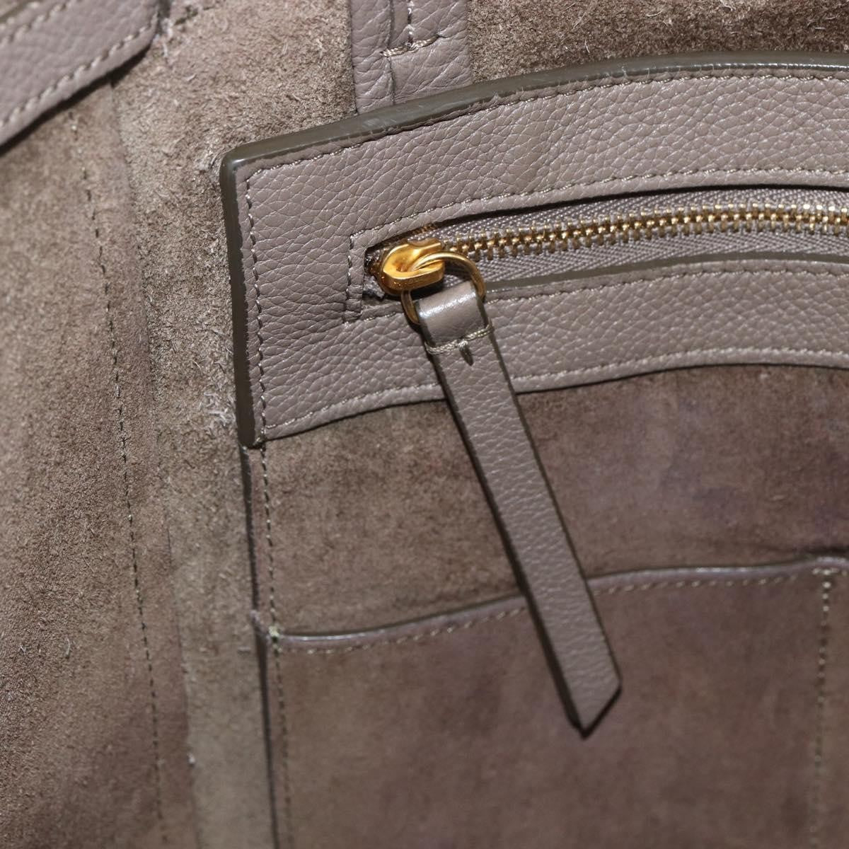 Celine Phantom Tie Cabas Tote Leather