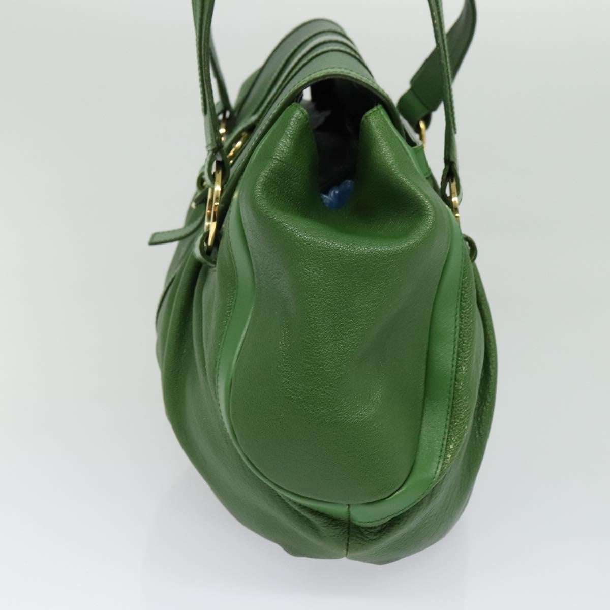 Bvlgari Chandra Top Handle Bag Leather