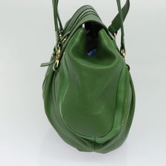 Bvlgari Chandra Top Handle Bag Leather