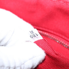 Prada Canapa Convertible Tote Canvas with Applique