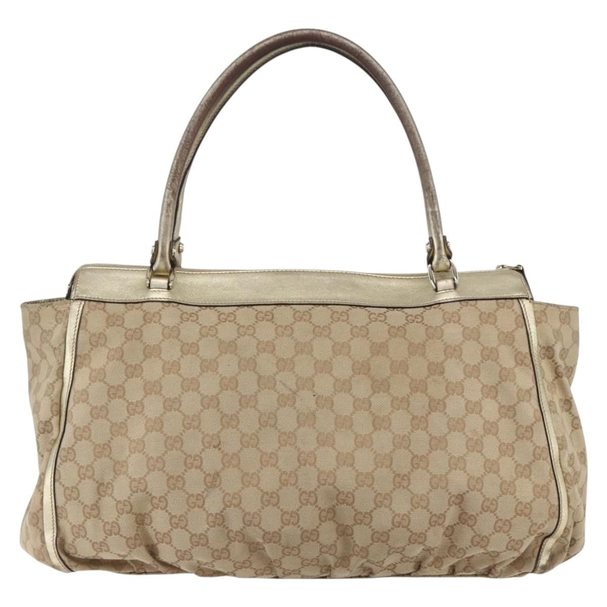 Gucci D-Ring Shoulder Bag GG Canvas