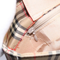 Burberry Nova Check Tote canvas check pattern