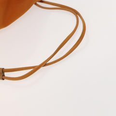 Hermes Polochon Mimile Drawstring Backpal Canvas