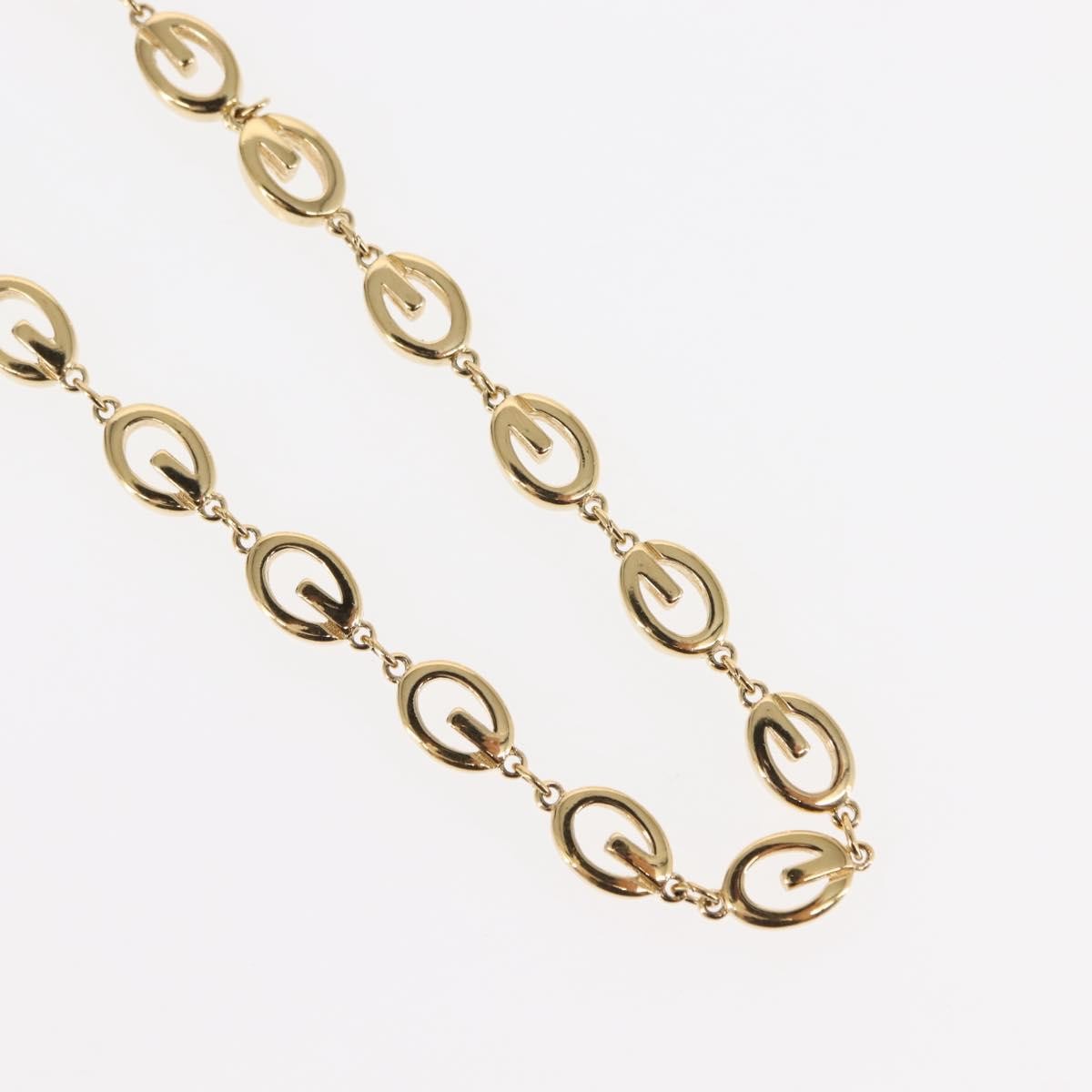 Givenchy Rounded G Link Choker Necklace Metal